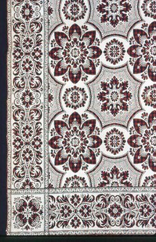 Coverlet, New York, 1840/50. Creator: Unknown.