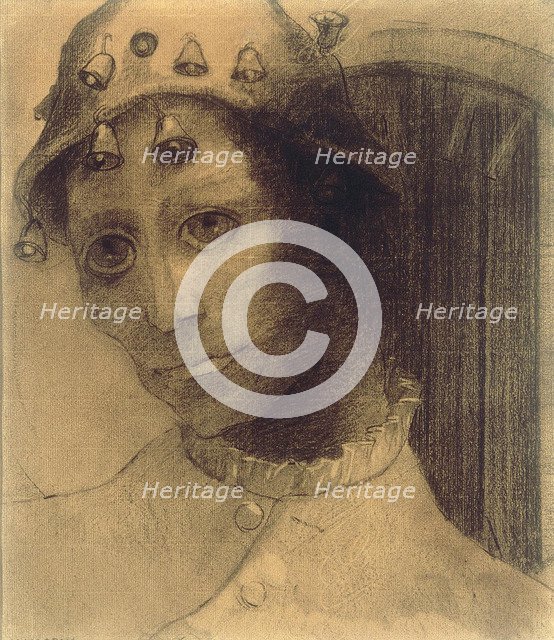 Das Fass Amontillado, Series: Edgar Poe, 1886. Artist: Redon, Odilon (1840-1916)