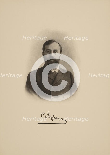 Sergey Andreyevich Muromtsev (1850-1910), chairman of the First Imperial Duma in Russia, c1890. Creator: Anonymous.