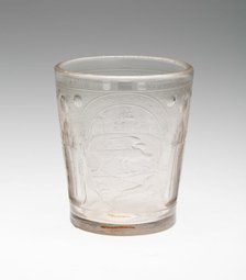 Beaker, Bohemia, 18th century. Creator: Bohemia Glass.