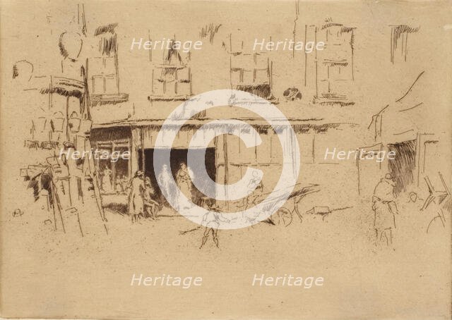 Little Court, 1886. Creator: James Abbott McNeill Whistler.