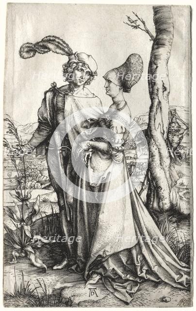 The Promenade, c. 1497. Creator: Albrecht Dürer (German, 1471-1528).