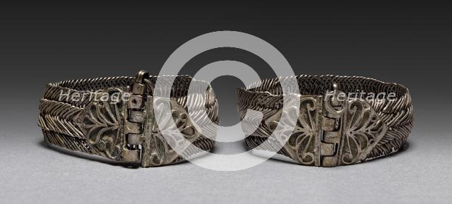 Bracelets, 1700s-1800s. Creator: Unknown.