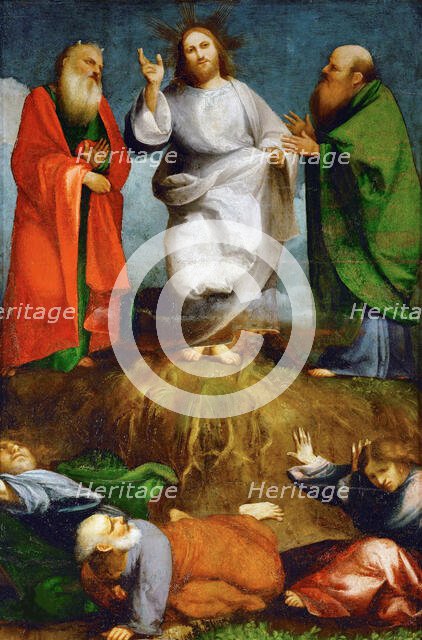 The Transfiguration of Jesus, 1518. Creator: Pordenone, Giovanni Antonio (1483-1539).