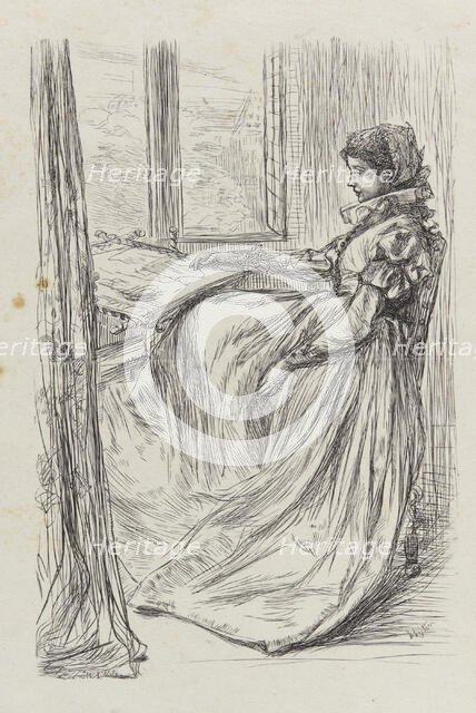 An Illustration to The Morning before the Massacre of St. Bartholomew, 1862. Creator: James Abbott McNeill Whistler.