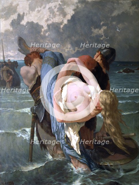 'Normandy Pirates', c1842-1896. Artist: Evariste Vital Luminais