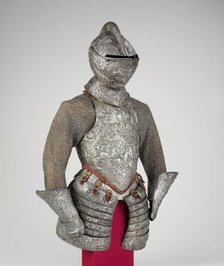 Portions of a Ceremonial armour, French, ca. 1575-80. Creator: Unknown.