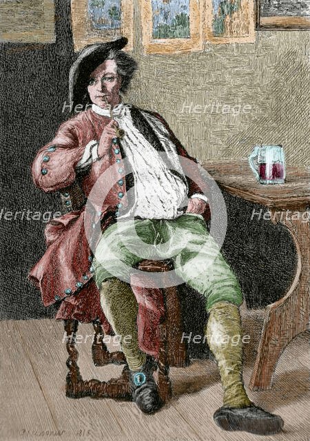 The Smoker, 1887. Creator: Unknown.