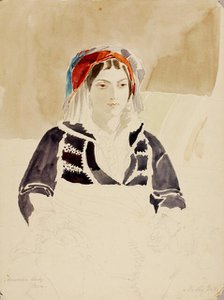 Armenian Lady, Pera, n.d. Creator: Miner Kilbourne Kellogg.