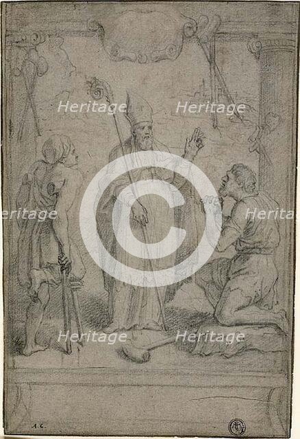 Bishop Healing the Lame, n.d. Creator: Unknown.