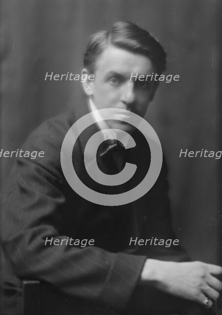 Rowe, Arthur, portrait photograph, 1912 or 1913. Creator: Arnold Genthe.