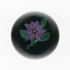 Paperweight, France, c. 1845-60. Creator: Saint-Louis Glassworks.