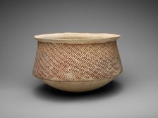 Shoulder Cauldron with Diagonal Basketry Pattern, A.D. 950/1150. Creator: Unknown.