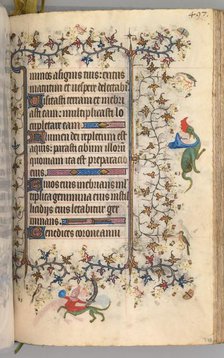Hours of Charles the Noble, King of Navarre (1361-1425): fol. 243r, Text, c. 1405. Creator: Master of the Brussels Initials and Associates (French).