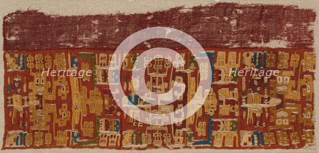 Fragment, Peru, 200 B.C./A.D. 600. Creator: Unknown.