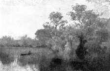 Pictures from the Royal Academy: Autumn Haze - A. East, 1895. Creator: George Meisenbach.