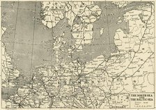 'The North Sea and The Baltic Sea', 1915. Creator: Unknown.