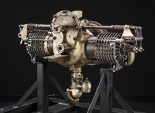 Detroit Horizontally-Opposed 2-Cylinder Engine, ca. 1910-11. Creator: Detroit Airplane Motor Company.