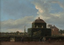 The Huis ten Bosch at The Hague and Its Formal Garden (View from the East), ca. 1668-70. Creator: Jan van der Heyden.