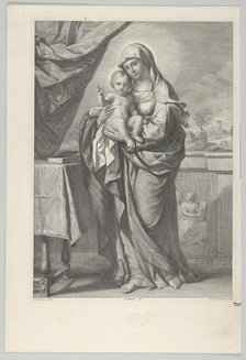 Virgin and Child, 19th century. Creators: Cesare Ferreri, Lorenzo Metalli.
