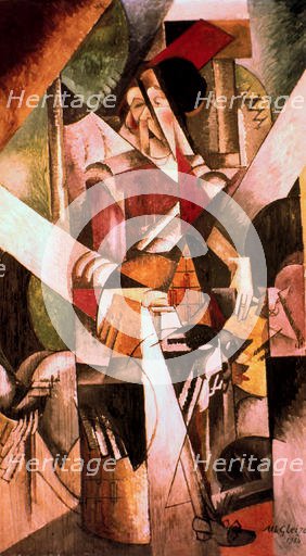 'Woman with Animals', 1914. Creator: Albert Gleizes.