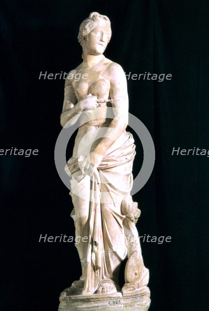 Statue of the chaste Venus, from Carthage. Artist: Unknown