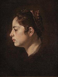 Head of a Girl, 1620-1622. Creator: Velàzquez, Diego (1599-1660).