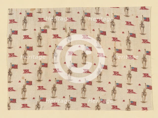 Fragment, United States, 1876. Creator: Unknown.