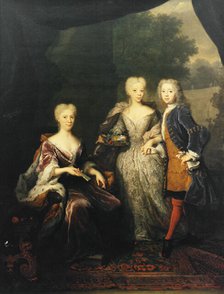 Marie Louise , 1688-1765, Princess of Hesse-Kassel, married to John William Friso of Nassau..., 1726 Creator: Unknown.