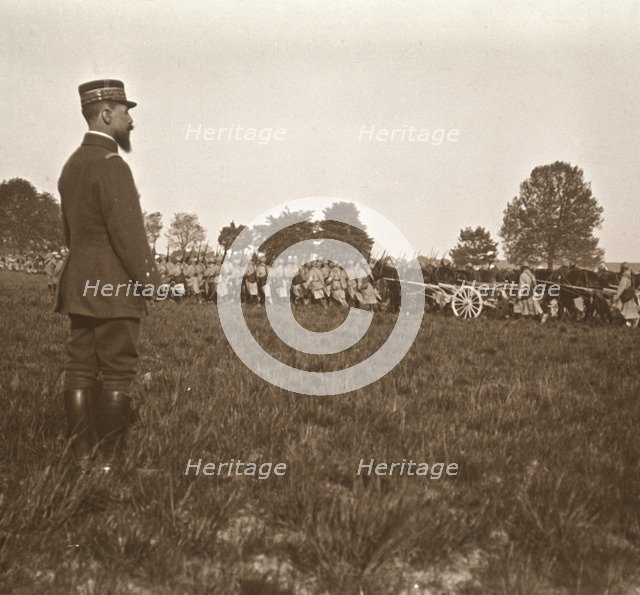 General Henri Gouraud, Champagne, northern France, c1914-c1918.  Artist: Unknown.