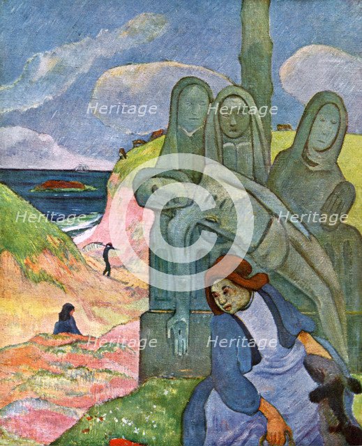 'The Green Christ', 1889 (1939).Artist: Paul Gauguin