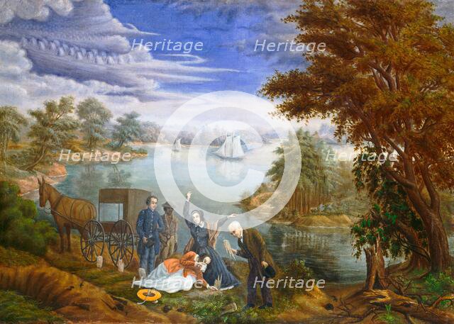 The Exhumation, c. 1890. Creator: Linton Park.