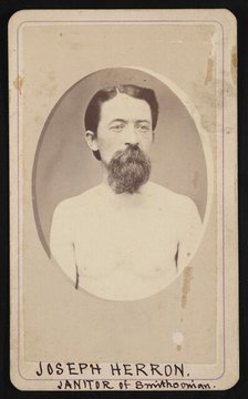 Portrait of Joseph Herron (1839-1882), Before 1882. Creator: Unknown.