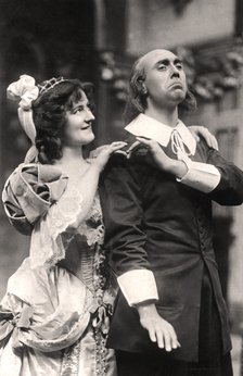 Louie Pounds and Powis Pinder in Lady Tatters, 1907.Artist: Foulsham and Banfield
