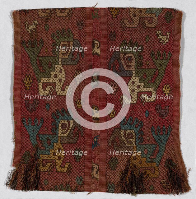 Fragment, Peru, 750/1100. Creator: Unknown.