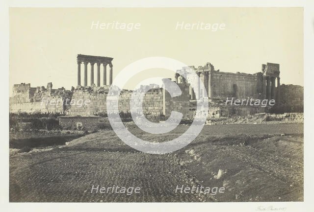 Baalbec, from the South, 1857. Creator: Francis Frith.