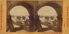 Girard Avenue and Connecting R.R. Bridge, Fairmount Park, Philadelphia, Pennsylvania, about 1872. Creator: James Cremer.