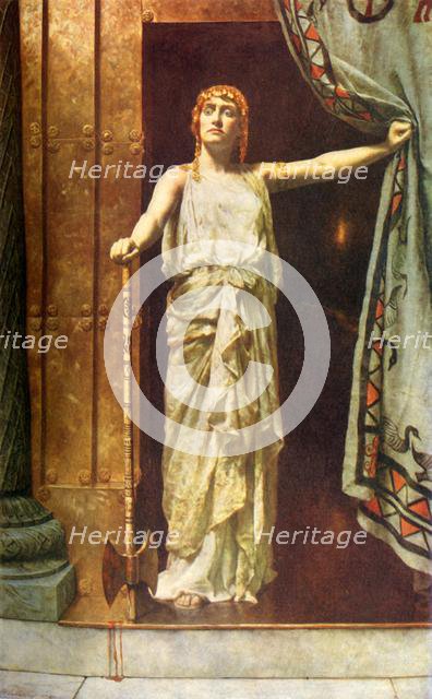 'Clytemnestra', 1882, (c1915). Creator: John Maler Collier.