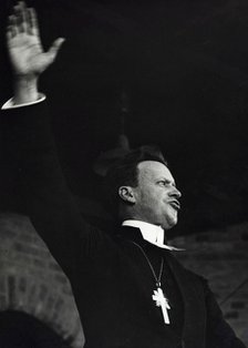 Erling Eidem, Swedish clergyman and theologian, 20th century. Artist: Karl Sandels