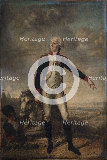 Portrait of Gilbert Motier the Marquis De La Fayette (1757-1834), c. 1785.