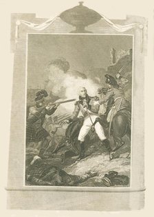 'Sir Ralph Abercrombie in the Battle of Alexandria', (1801), 1816. Creator: Unknown.