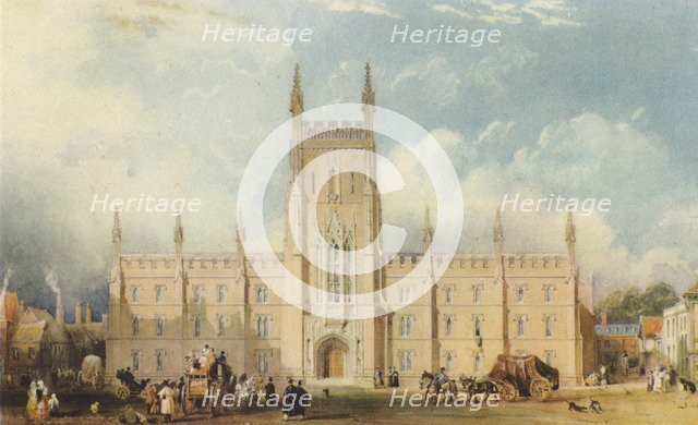 'The Pitt Press, Cambridge', c1835, (1946). Artist: George Belton Moore.