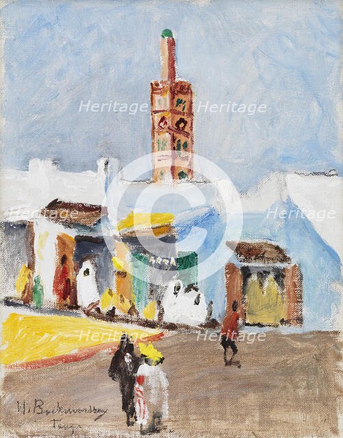 Tangier, c1930s. Creator: Hugo Backmansson.