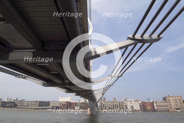 Millennium Bridge, 2005. Creator: Ethel Davies.