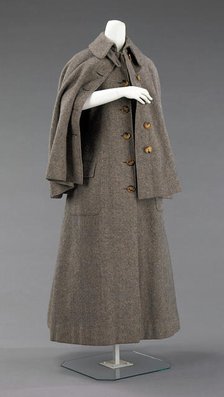 Coat, British, 1885. Creator: Unknown.