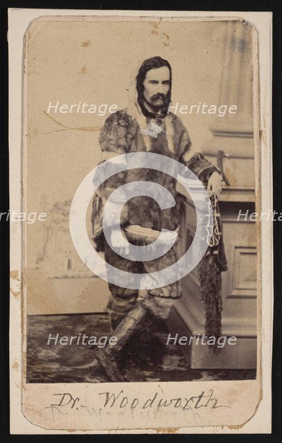 Portrait of Dr. John Maynard Woodworth (1837-1879), Before 1879. Creator: Unknown.