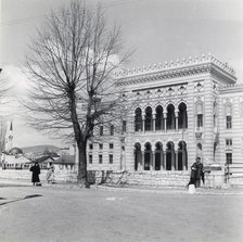 The City Hall of Sarajevo, Bosnia-Hercegovina, Yugoslavia, 1939. Artist: Unknown