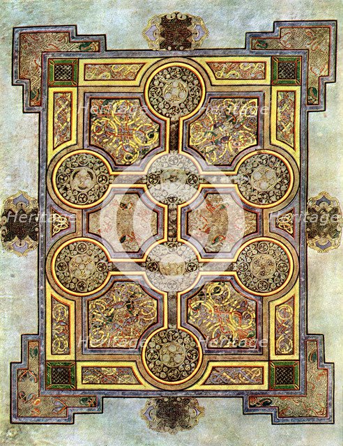 The Eight Circled Cross, 800 AD, (20th century). Artist: Unknown