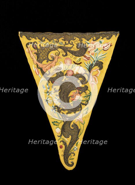Stomacher, British, 1750-59. Creator: Unknown.