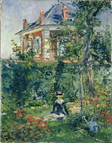 Un Coin du jardin de Bellevue, 1880. Creator: Manet, Édouard (1832-1883).